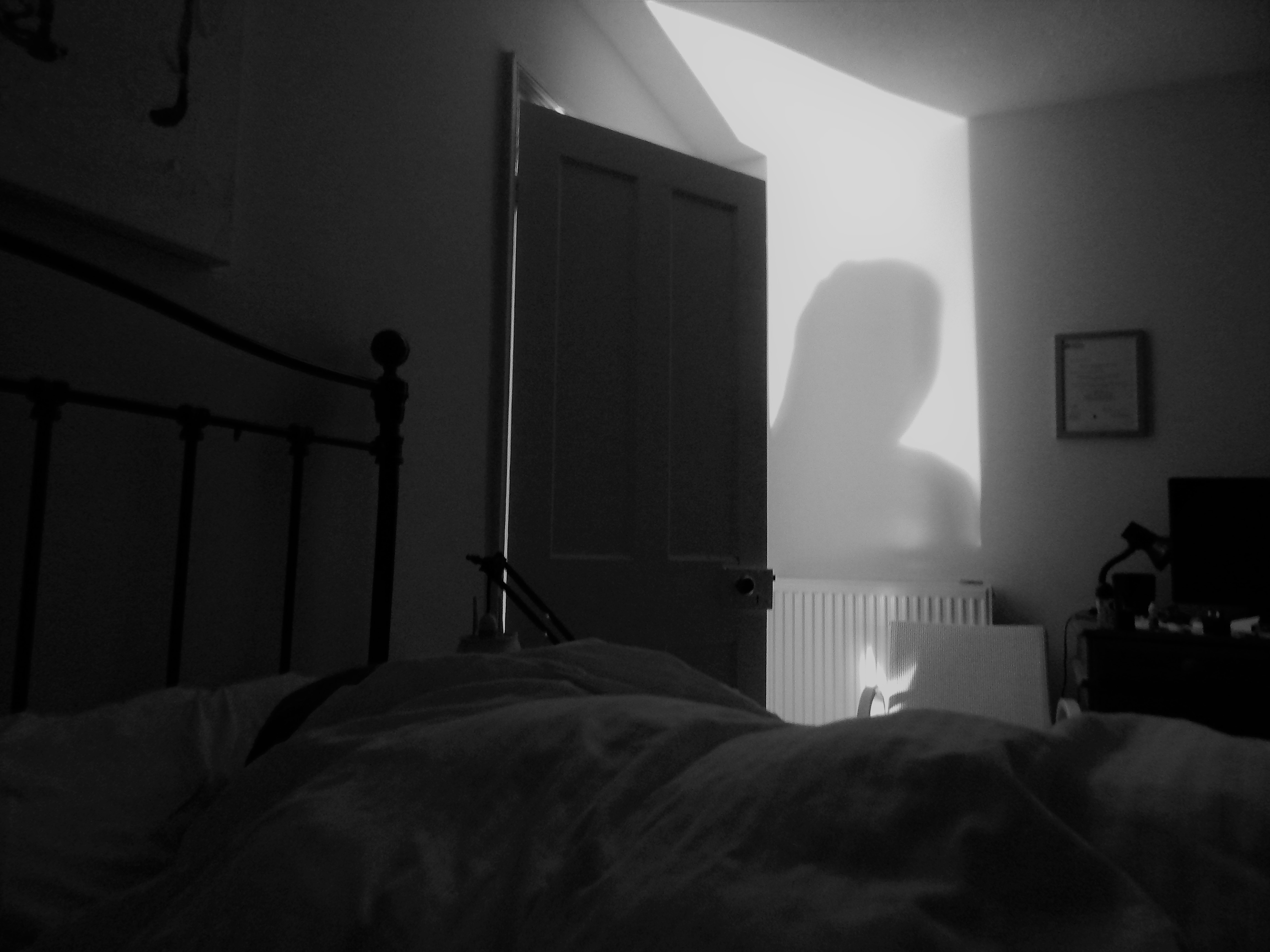 ghost in bed pic